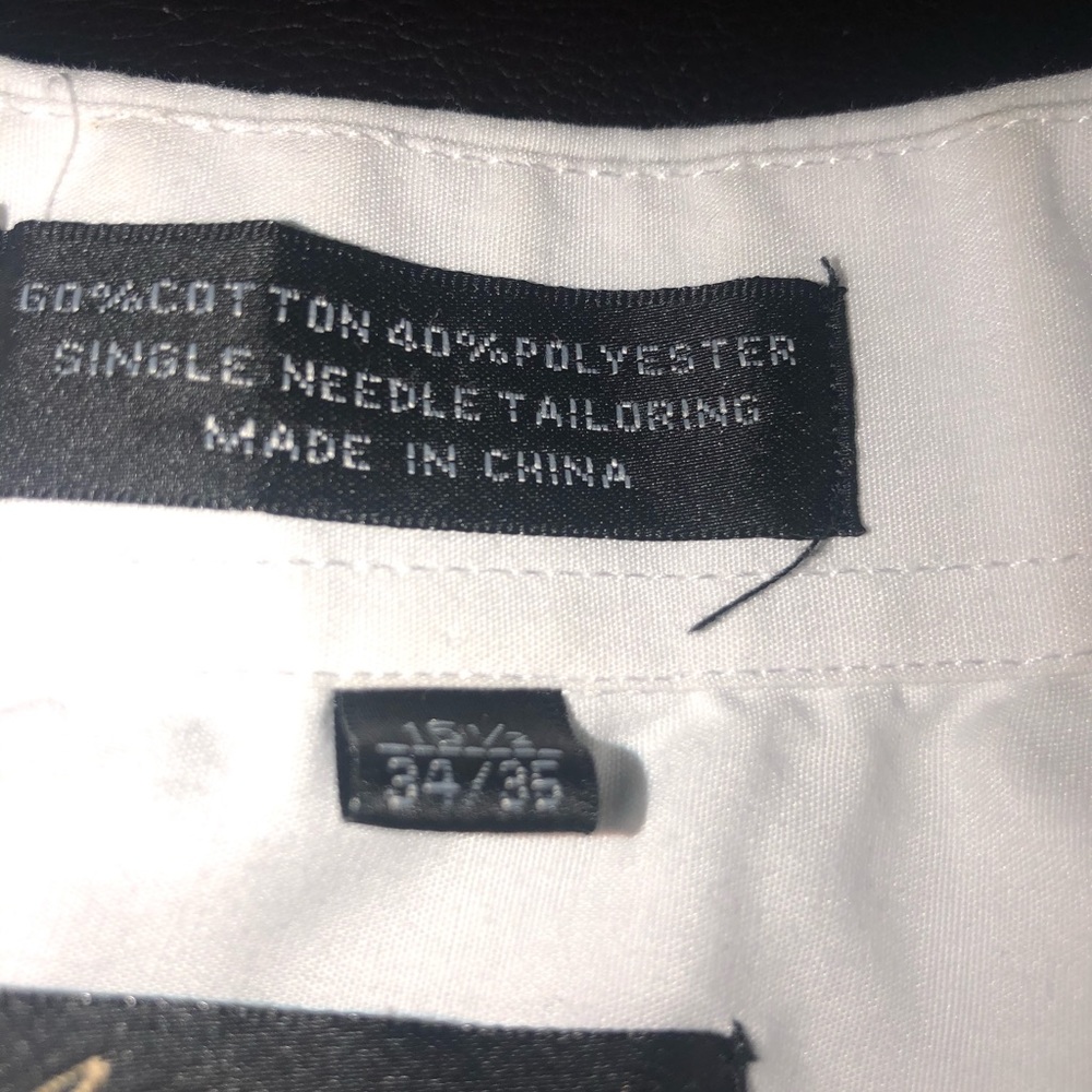 Men’s white button down - Picture 4 of 4